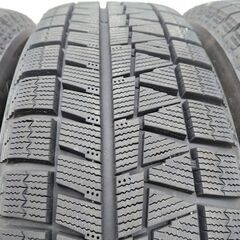 ★美品★フリード 冬 185/65R15 ラフェスタ【~90％ 富山】日本製 ブリヂストン 中古４本 PCD114.3（富山市 手渡しもOK）の画像