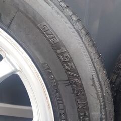 🚗プリウス50系✨ホイール4本セット ホイールキャップ付き！スタッドレス用にも最適❄️即引渡し可能の画像