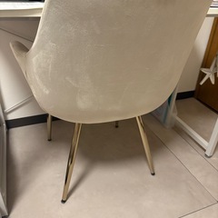 SAGODA ベロアダイニングチェア の画像