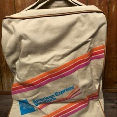 ヴィンテージ　American Express Vacations フライトバッグの画像