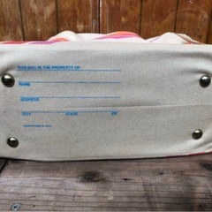 ヴィンテージ　American Express Vacations フライトバッグの画像