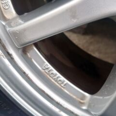 🚗プリウス50系✨ホイール4本セット ホイールキャップ付き！スタッドレス用にも最適❄️即引渡し可能の画像