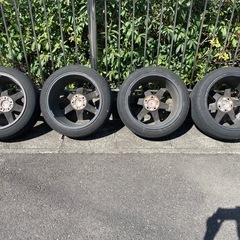 18インチ アルミホイール 5スポークセットの画像