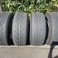 18インチ アルミホイール 5スポークセットの画像