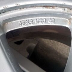 🚗プリウス50系✨ホイール4本セット ホイールキャップ付き！スタッドレス用にも最適❄️即引渡し可能の画像