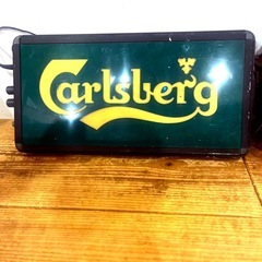カールスバーグ 】電飾 ネオンサイン 非売品 レア
の画像