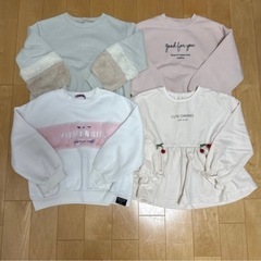 子供服　130cm 　冬服　女の子の画像