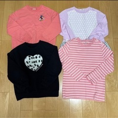 子供服　130cm 　冬服　女の子の画像