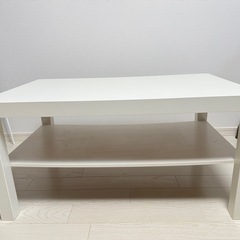 IKEA テーブル　ホワイトの画像