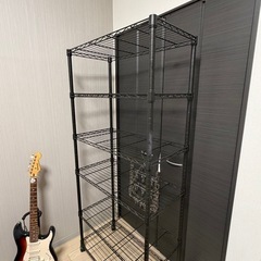 美品　スチールらっくラック