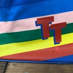 TRAFALGAR TT フライトバッグ　トラベルバッグ　ヴィンテージ　ブルーの画像
