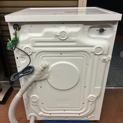 ★8kg★ドラム式洗濯機 アクア AQW-FV800E 2019年製 簡易清掃済み ※かなりの重量があります。お二人でお越しください。の画像