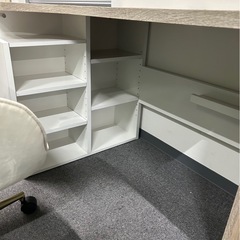 ニューサンタメントLOWYA デスク チェアセット　ワークデスクの画像