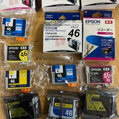 EPSON対応 インクカートリッジ IC46シリーズ 純正・リサイクル混在 まとめ売りの画像