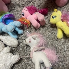 マイリトルポニー　ユニコーン　シナモンロール　ぬいぐるみ　セット　女の子　おもちゃ　まとめ売り　玩具　の画像