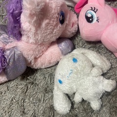 マイリトルポニー　ユニコーン　シナモンロール　ぬいぐるみ　セット　女の子　おもちゃ　まとめ売り　玩具　の画像