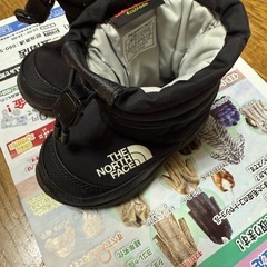 14センチTHE NORTH FACE靴の画像