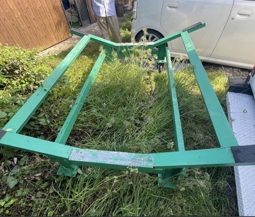 決まりました‼️福岡発⭐️動画あり⭐️船用船台⭐️17ft～23ft位までOKです?大人二人で運べます?全国どこでも配送⭕️
