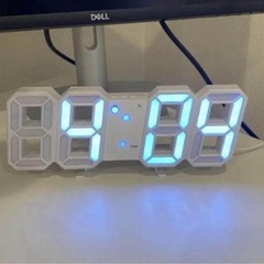 LED時計9個　置きLED時計2個の画像