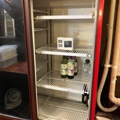 コカコーラの冷蔵庫　ディスプレイ用　現状品　ジャンク　
の画像