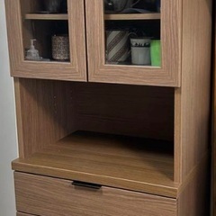 ニトリ　食器棚　ダイニングボードの画像