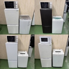 ★設置まで対応　新生活応援　学生　社会人　単身赴任　お薦め　冷蔵庫　洗濯機　レンジ　セット　6の画像