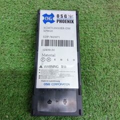 OSG XCMT125010ER-DM インデキサブルドリル用チップ【野田愛宕店】【店頭取引限定】【未使用】管理番号：ITLKB3ZXMR5Eの画像