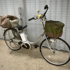 ▼ 大阪引き取り限定　パナソニック　電動自転車 大容量バッテリー付きの画像