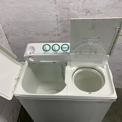 パナソニック 二槽式洗濯機 NA-W40G2 4kg 2015年製 動作確認済 中古品 洗濯機 Panasonic ホワイト タイマー付 Y2340YGの画像