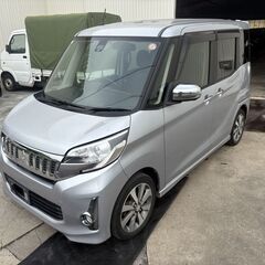 平成27年　EKスペースカスタムT　e-アシスト　4WD　車検2年付の画像