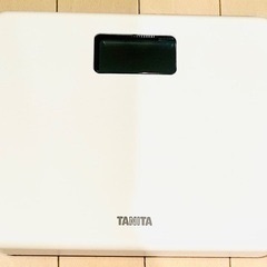 タニタ(Tanita) 体重計 正常作動 小型 ホワイト 約B5サイズの画像
