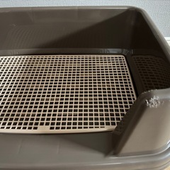 アイリスオーヤマ 犬用トイレ トイレトレー トイレトレーニング ブラウン レギュラー TRT-500の画像