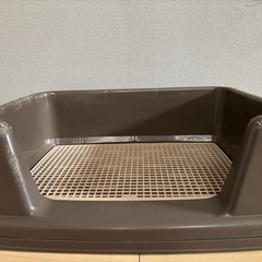 アイリスオーヤマ 犬用トイレ トイレトレー トイレトレーニング ブラウン レギュラー TRT-500の画像