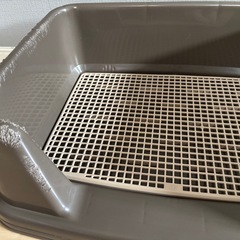 アイリスオーヤマ 犬用トイレ トイレトレー トイレトレーニング ブラウン レギュラー TRT-500の画像