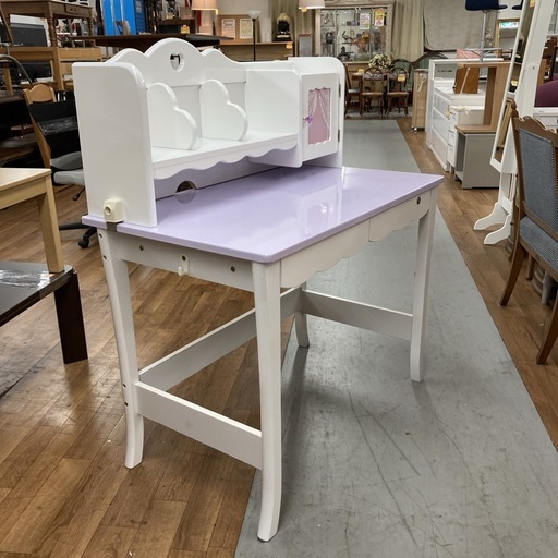 ジモティー限定価格！S249 ⭐ 大商産業 学習机 +キャビネットセット キュートモデル LPR-516 USED 綺麗