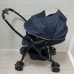 ［美品✨］ 手洗い清掃済 　combi メチャカルハンディオート　4キャス　両対面　式　福岡　の画像