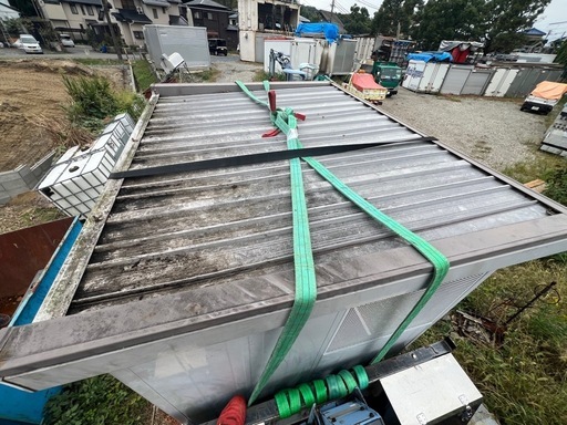 ヨドコウ　物置倉庫(扉無し)  市内配送無料
