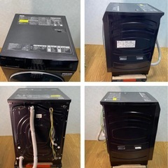 【展示品】定価30万→8万2024年製AQUAドラム式洗濯乾燥機　AQW-DX12P 配達無料の画像