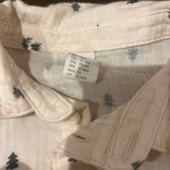 H&M シャツ🌲 12-18m 85cmの画像