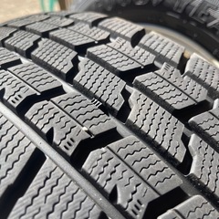 取引決定！アルミホイール付スタッドレスタイヤ15インチの画像