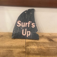DAYS OF ALOHA 【デイズ・オブ・アロハ】 SURF'S UP WOOD SIGN （ウッドサイン）
の画像