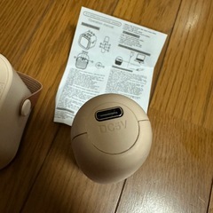 【動作確認済】マイク付スピーカー Bluetooth対応 アウトドア カラオケ ベージュの画像
