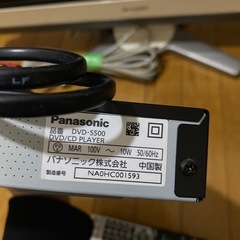 SHARPテレビ   DVDプレーヤーセットの画像