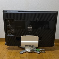 SHARPテレビ   DVDプレーヤーセットの画像