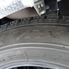 【恵庭】スタッドレスタイヤ　ブリヂストン　VRX　205/60R16　4本セット　20年製の画像