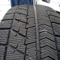 【恵庭】スタッドレスタイヤ　ブリヂストン　VRX　205/60R16　4本セット　20年製の画像