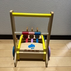 木製手押し車の画像