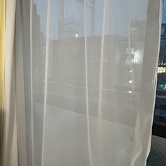 【急募】カーテン（100X200cm4枚セット）引き取りの画像