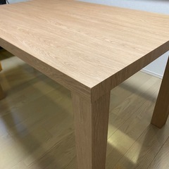 ダイニングテーブル　125cm×80cm×74cm（高さ）の画像