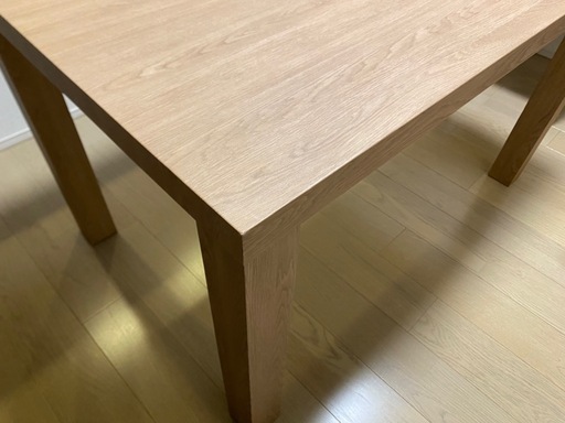 ダイニングテーブル　125cm×80cm×74cm（高さ）